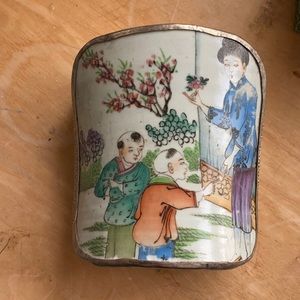 Porcelain gift box 4 x 4